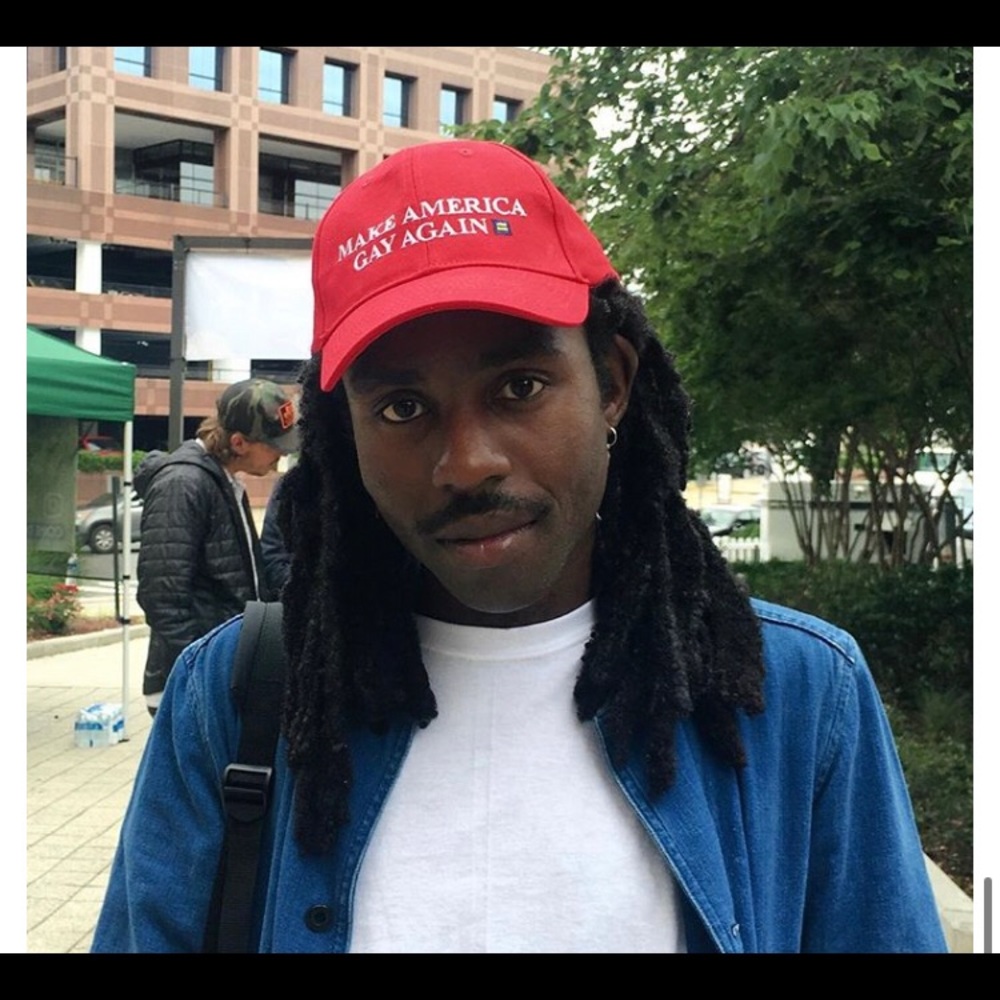EUC Make America Gay Again Red Dad Hat